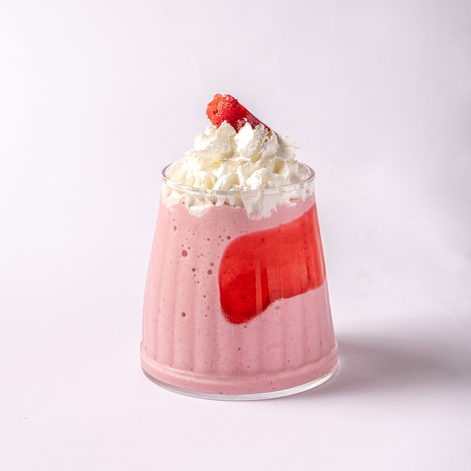 ميلك شيك فراولة